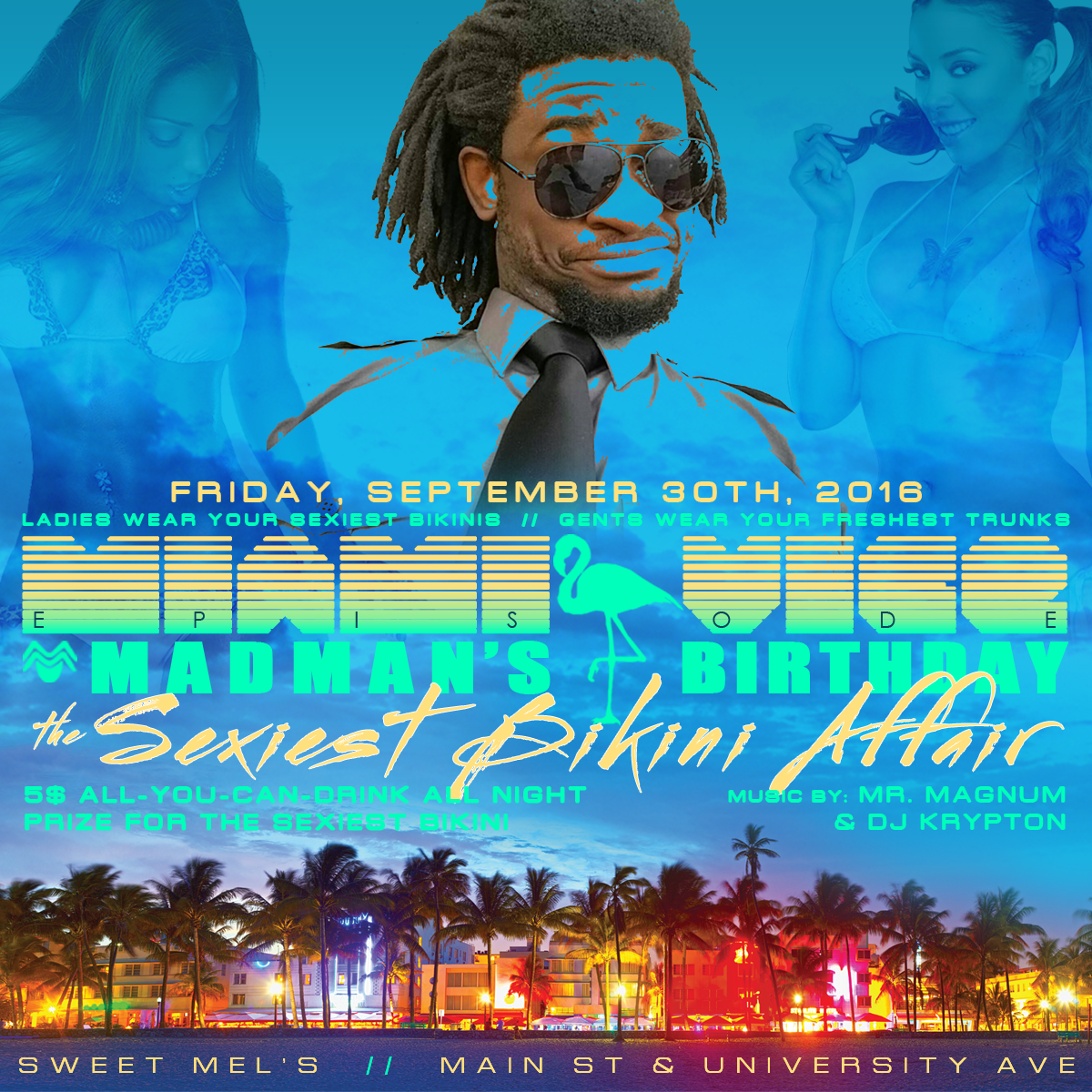 Miami Vice Episode - MadMan's Birthday - A Sexy Bikini Affair