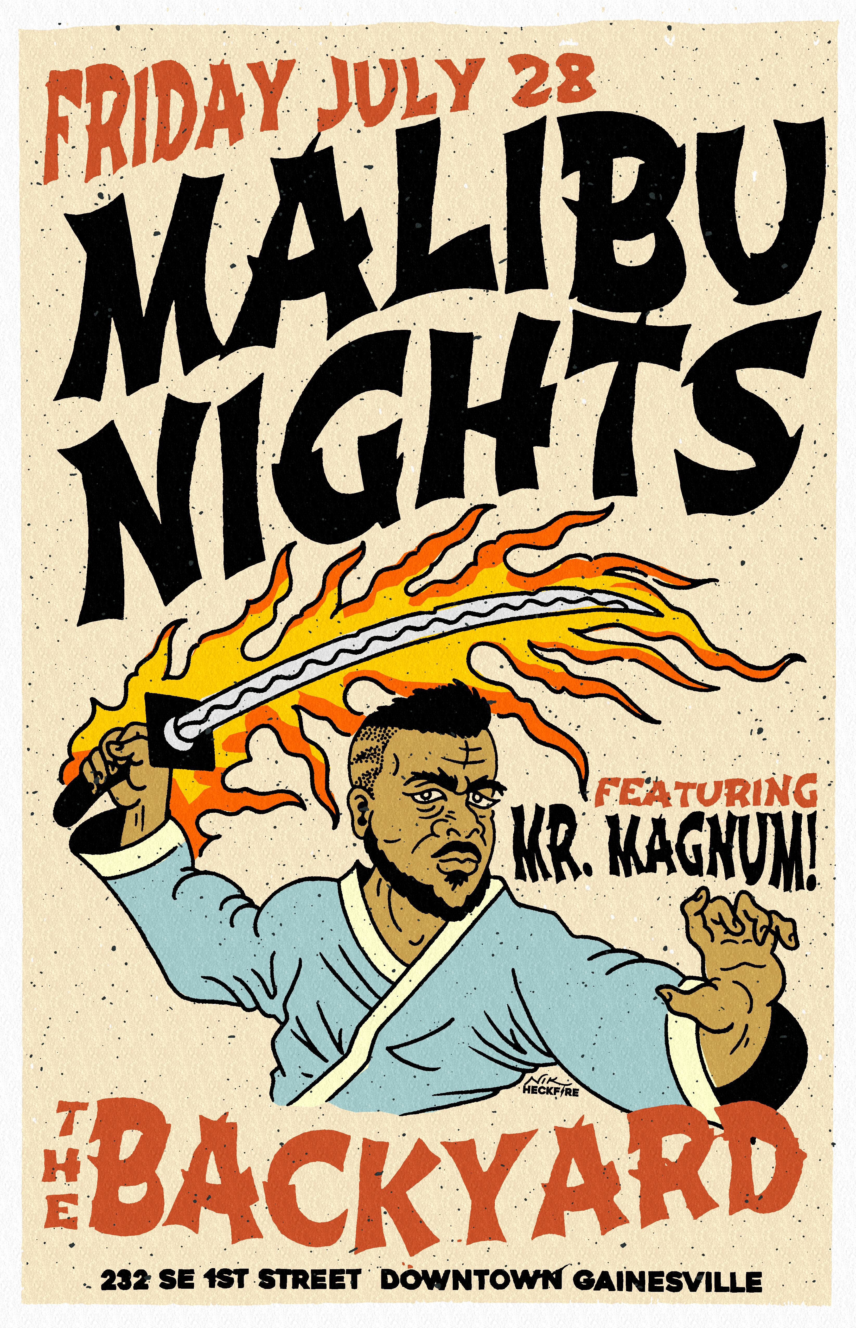 Malibu Nights featuring Mr. Magnum on 7/28/2017