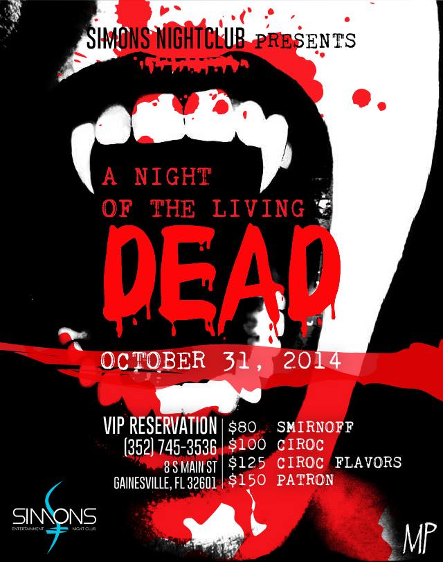 Night Of The Living Dead (Halloween at Simons Night Club with Mr. Magnum)