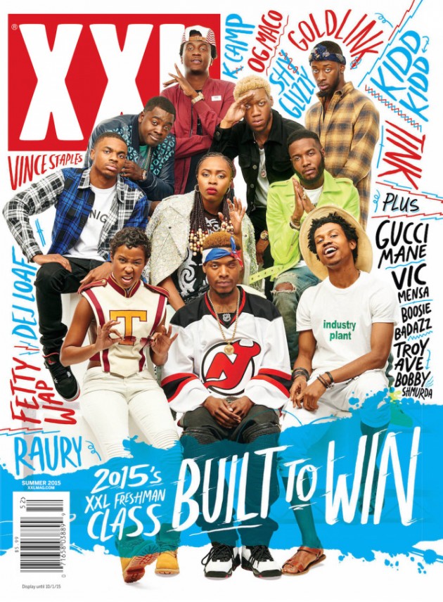 2015 ‘XXL’ Freshman Cover