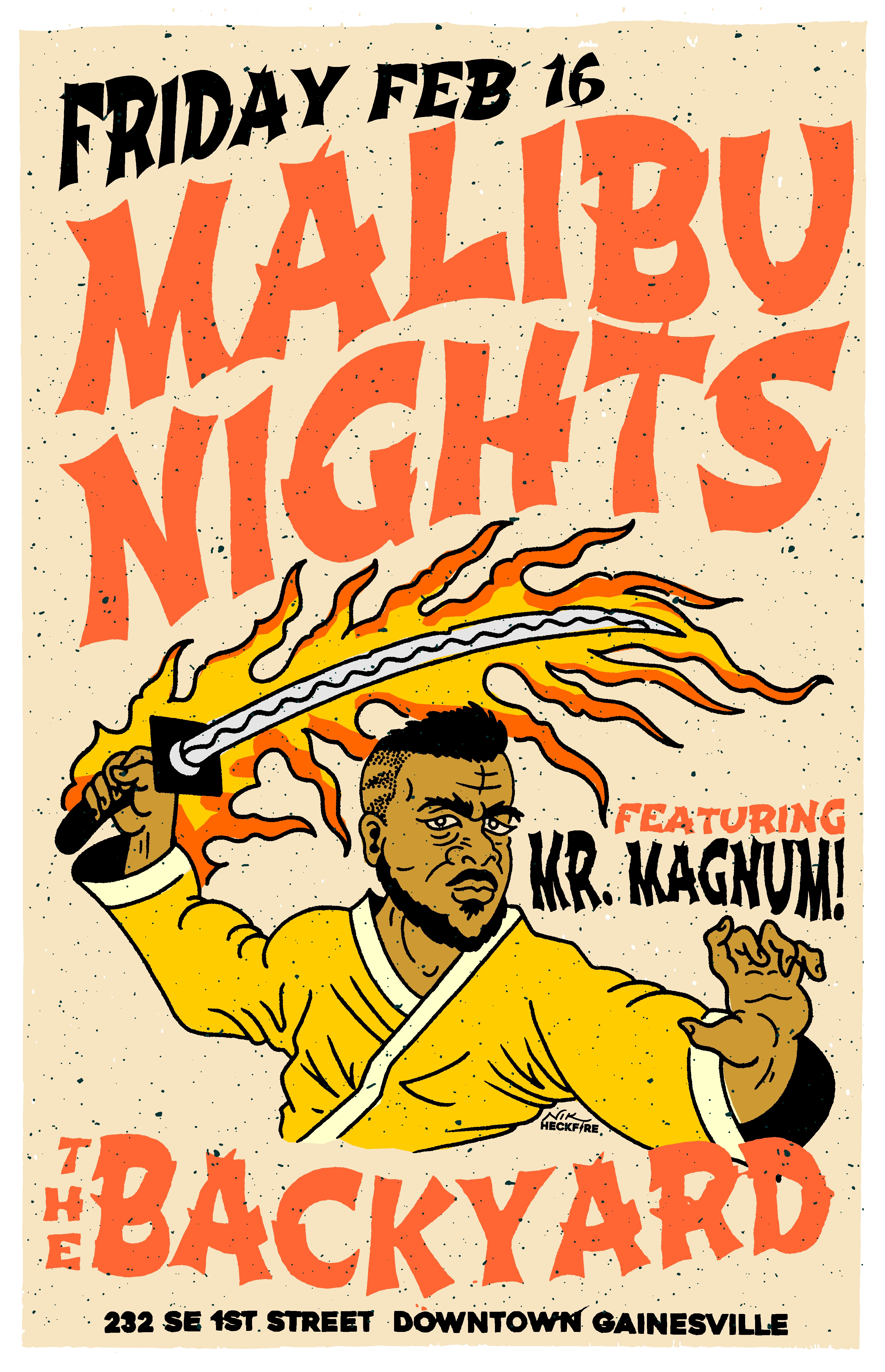 Malibu Nights featuring Mr. Magnum