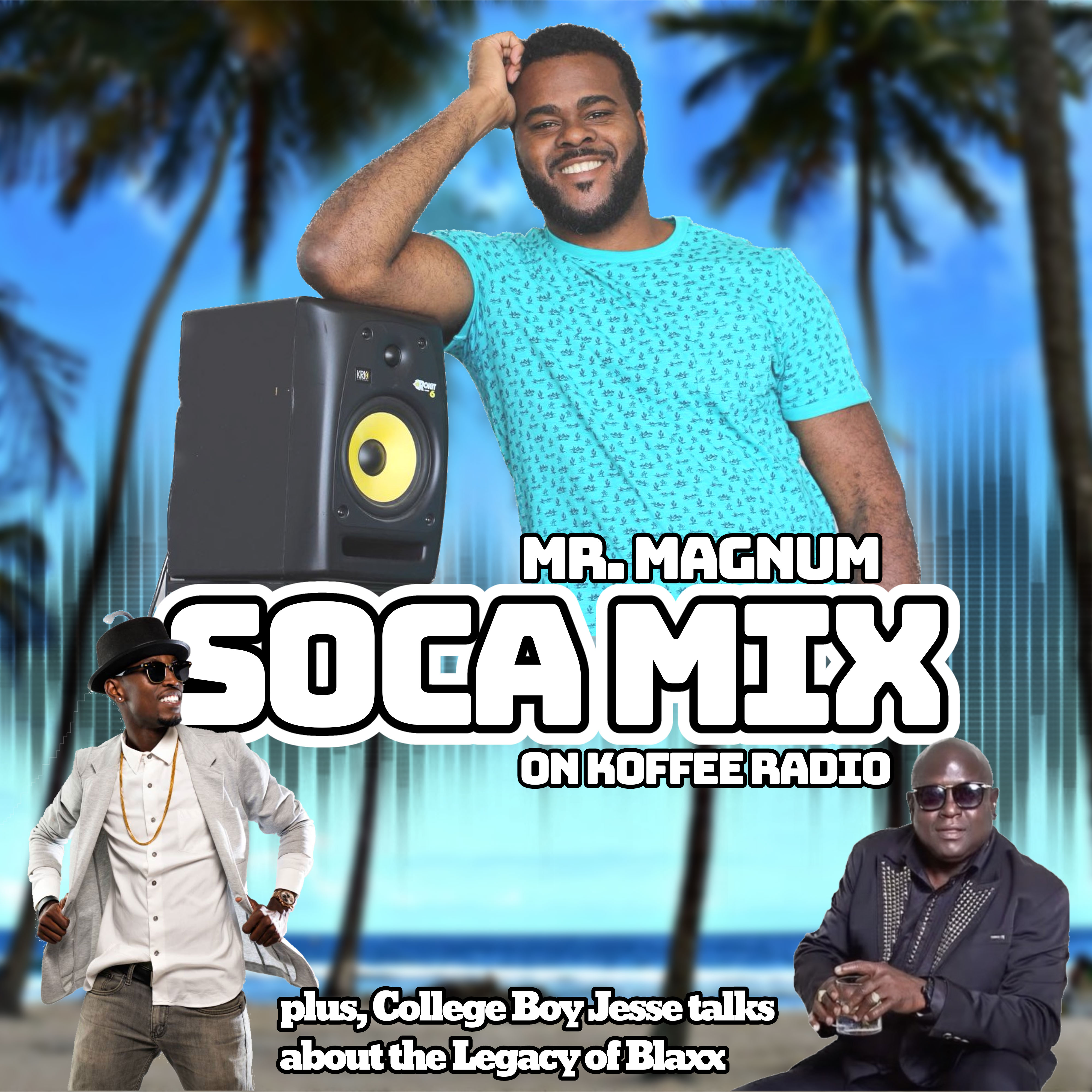 Soca Mix on Kofffee Radio + College Boy Jesse Interview (Tribute to Blaxx)
